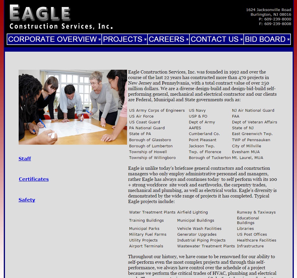 Eagle 1 Construction